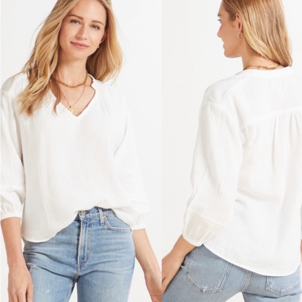 Roan+Ryan Evelyn Guaze Top NWT XS - Picture 5 of 13